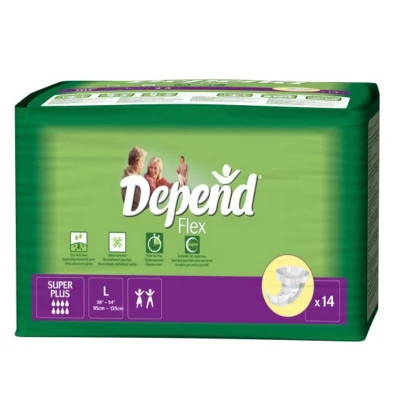 Afbeelding van Depend Flex Super+ Maat L, 14 stuks