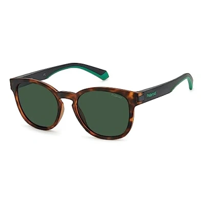 Afbeelding van Polaroid Unisex Zonnebril, Maat: One Size, Matt green/havana