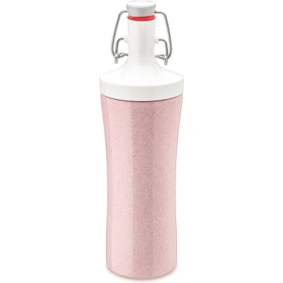 Afbeelding van Koziol Waterfles, 425 ml, Organic Roze Plopp To Go