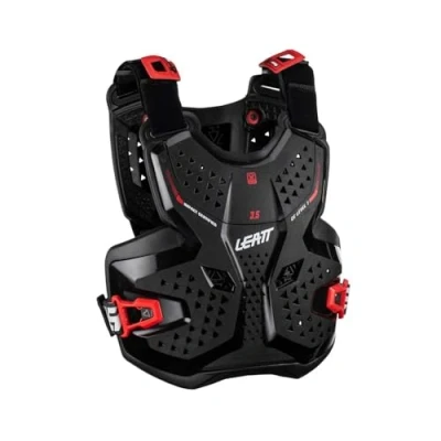 Afbeelding van Leatt 3.5 Jeugd Bodyprotector Zwart / Rood maat L/XL