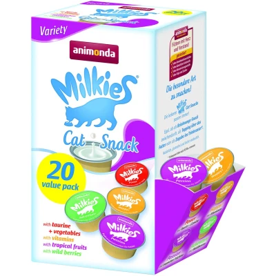Afbeelding van Animonda Milkies Variety Value Pack Kattensnack Assorti 20 stuks