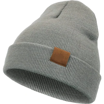 Afbeelding van Baby muts &amp; Sjaal Beanie Kindermuts Onesize Grijs