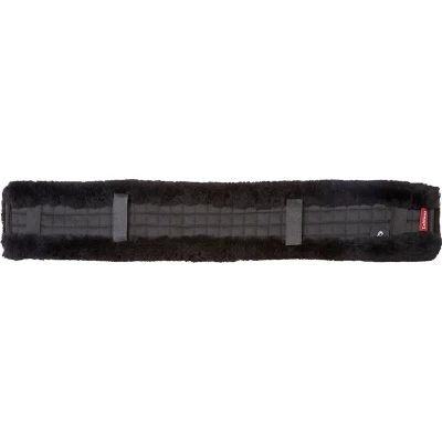 Afbeelding van LeMieux Singelbontje Faux Lambswool Veelzijdigheids Zwart/Zwart XL