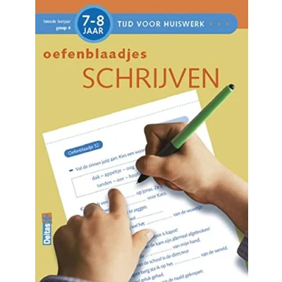 Afbeelding van Tijd voor Huiswerk Oefenblaadjes schrijven 7 8 jaar (Paperback)