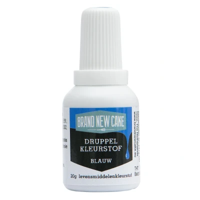 Afbeelding van BrandNewCake Druppel Kleurstof Blauw 20gr