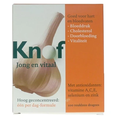 Afbeelding van Reukloze Knoflook dragees, 100 dragees
