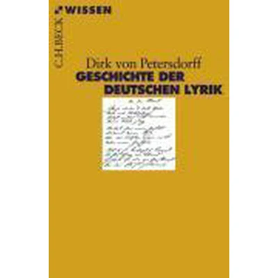 Afbeelding van Geschichte der deutschen Lyrik: Einführung und Interpretationen