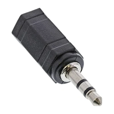 Afbeelding van InLine 99309 audio adapter, 2,5 mm jack aansluiting op 3,5 stekker, stereo