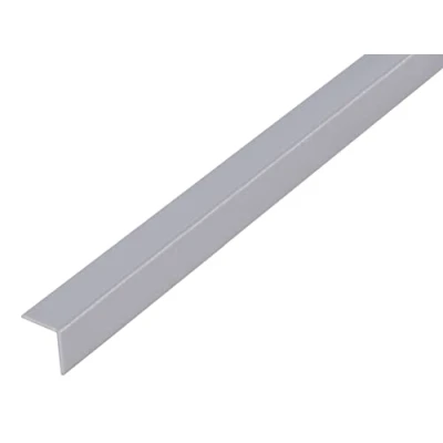 Afbeelding van Alberts Hoekprofiel Pvs Grijs 15x15x1mm 1m
