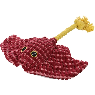 Afbeelding van Flamingo Ceano Speelgoed Honden Hs Pijlstaartrog Bordeaux 32,2x38x6,8cm 1st 174695