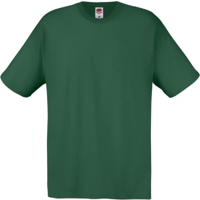 Afbeelding van Fruit Of The Loom Heren Screen Stars Origineel Vol Cut T shirt met korte mouwen (Bottle Groen)