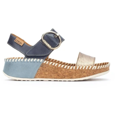 Afbeelding van Pikolinos Marina dames sandaal blauw maat 41 (EU) 8 (UK)