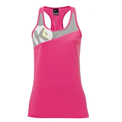 Afbeelding van Kempa Core 2.0 Singlet Dames Magenta Donker Grijs Melange Maat XL