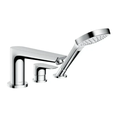 Afbeelding van Hansgrohe Talis E 3 gats badrandmengkraan afbouwdeel voor inbouwdeel