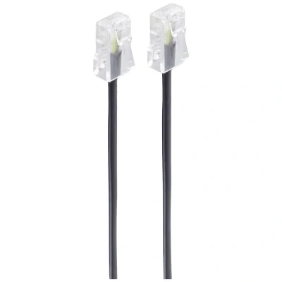 Afbeelding van Shiverpeaks Western Verbindingskabel [1x RJ45 stekker 8p4c 1x 8p4c] 10 m Zwart
