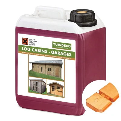 Afbeelding van Impregneervloeistof Red Class 2,5 liter Rood Tuindeco