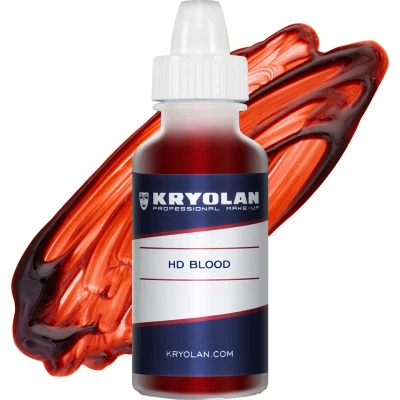 Afbeelding van Kryolan HD Bloed Lichtrood Halloween 15 ml Nepbloed