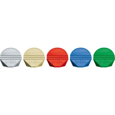 Afbeelding van hoekclips Alco aluminium assorti doos 30 stuks