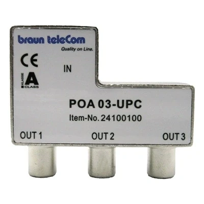 Afbeelding van Coax splitter Braun Telecom