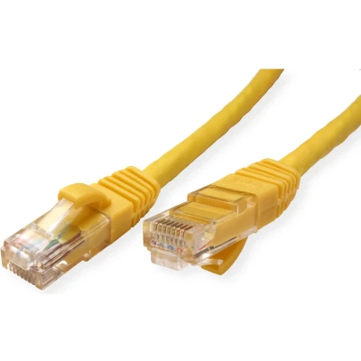 Afbeelding van VALUE UTP Cat.6 (Class E) patchkabel, LS0H, geel, 1,5 m