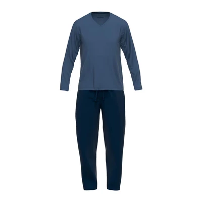 Afbeelding van CECEBA pyjama met bamboe blauw