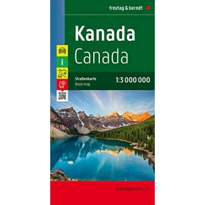 Afbeelding van F&amp;B Canada: Wegenkaart 1:3 000 000: 215