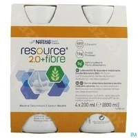 Afbeelding van Resource 2 0 Fibre neutral 200 gram 4 stuks