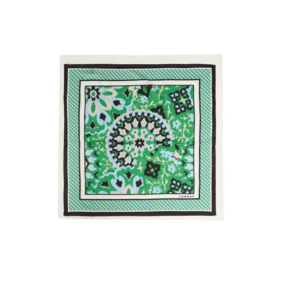 Afbeelding van comma Halsdoek, Dames, Maat: One Size, Smaragd