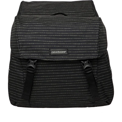Afbeelding van Newlooxs Joli Dubbele Fietstas MIK Adapter Waterafstotend Nomi Black
