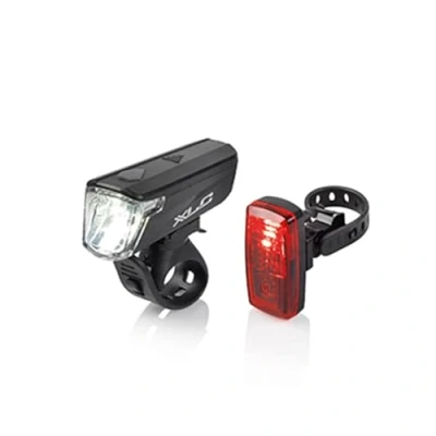 Afbeelding van XLC Unisex Volwassenen Comp Lightset Capella CL S20, Zwart, Unisize