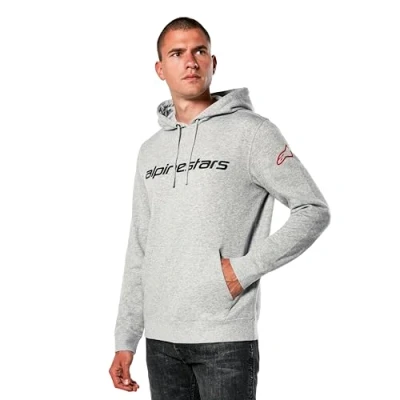 Afbeelding van Alpinestars Linear Wordmark V3 Hoodie, grijs, afmeting L voor man