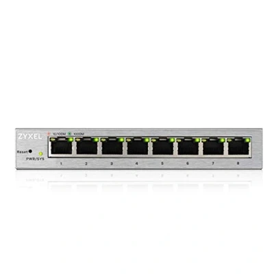 Afbeelding van Zyxel GS1200 8 Managed Gigabit Ethernet (10/100/1000) Zilver (GS1200