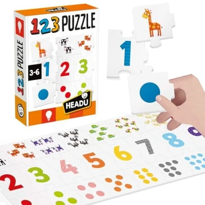 Afbeelding van Headu Puzzel, MU54907, meerkleurig