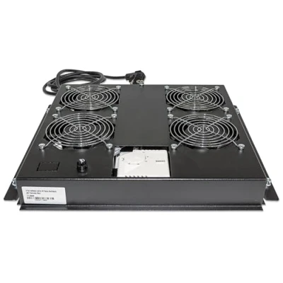 Afbeelding van Intellinet 712866 19 inch 4 x Ventilator voor patchkast 1 HE Zwart