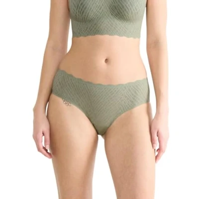 Afbeelding van Sloggi ZERO Feel Bliss Hipster Brief Groen/Khaki Small Dames