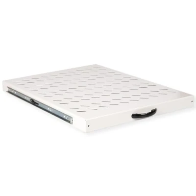 Afbeelding van ROLINE 19 inch plank 1 U , Uitschuifbaar 550mm diep 25 kg grijs
