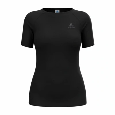 Afbeelding van Ondershirt Odlo Women Crew Neck S/S Performance Wool 140 Base Layer Top Black M