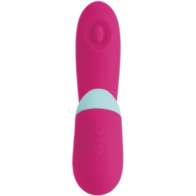Afbeelding van S Pleasures Blizzard Suction Dual Massager Cerise