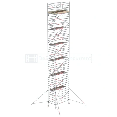 Afbeelding van Altrex RS Tower 32 Traditioneel 1.35x2.45 14.2 m WH Hout