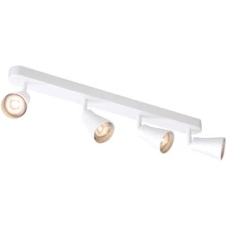 Afbeelding van Slv avo cw quad indoor wand en plafondopbouwlamp qpar51 wit max 50w 1000896