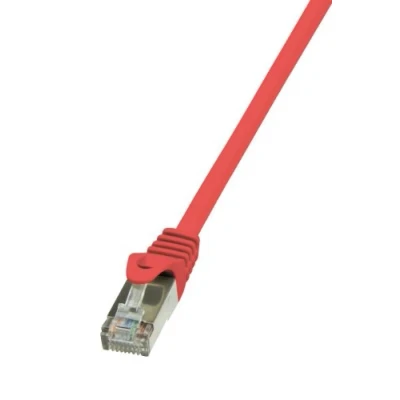 Afbeelding van LogiLink CP1084S RJ45 Netwerkkabel, patchkabel CAT 5e F/UTP 7.50 m Rood Snagless 1 stuk(s)