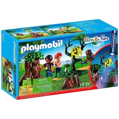 Afbeelding van Playmobil Nachtdropping met UV lamp 6891