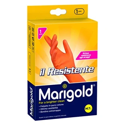 Afbeelding van MARIGOLD Latexhandschuhe Gitter resistenti felpati Cotone von der OSU (DOMESTICO Taglia Media