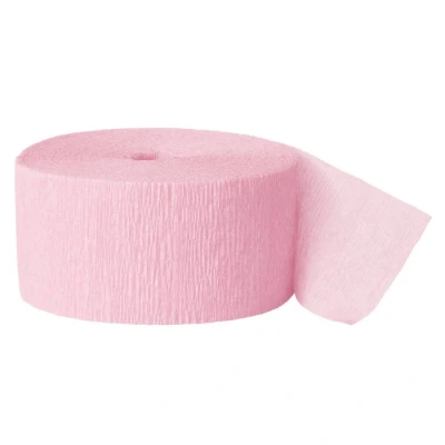 Afbeelding van Crepe slinger lichtroze 24m