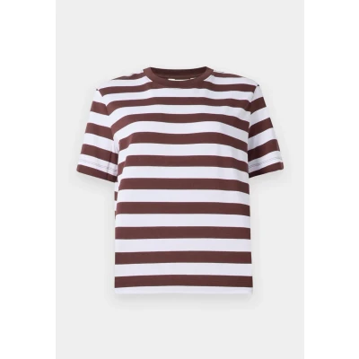 Afbeelding van Selected Femme Slfessential TEE Tshirt print, Dames, Maat: 44, Fig/bright