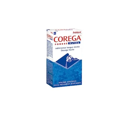 Afbeelding van Polident Corega Ultra Prothese Lijm Poeder 40 g