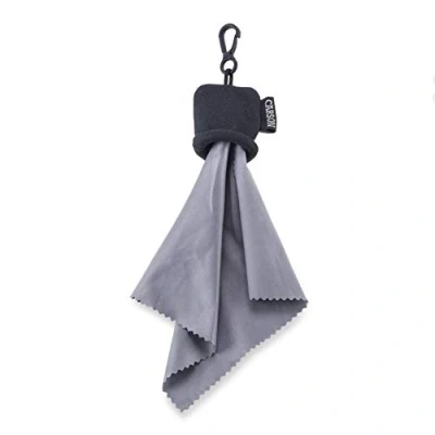 Afbeelding van Carson Stuff It Microfiber Lens Doek Reinigingssysteem Voor Brillen, Smartphones, Tablets, Optiek, Lenzen, Camera&#039;s en Meer Zwart (SN 40BKAM)