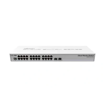 Afbeelding van Mikrotik CRS326 24G 2S+RM netwerkswitch Managed L2 Gigabit Ethernet (10/100/1000) Grijs