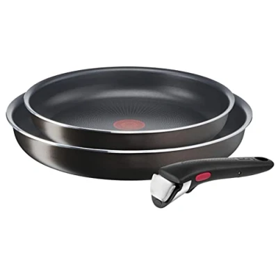 Afbeelding van Tefal Ingenio easy plus set braadpannen + afneembaar handvat 24/28cm L1509202