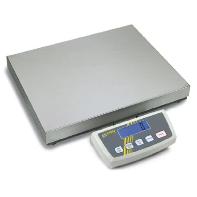 Afbeelding van Kern DE 300K5DL Pakketweegschaal Weegbereik (max.) 300 kg Resolutie 5 g, 10 g werkt op het lichtnet, batterijen, een accu Zilver